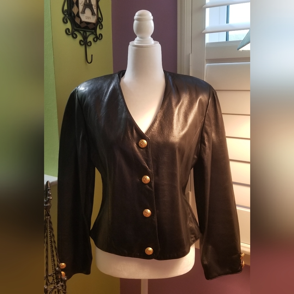 Leather jacket